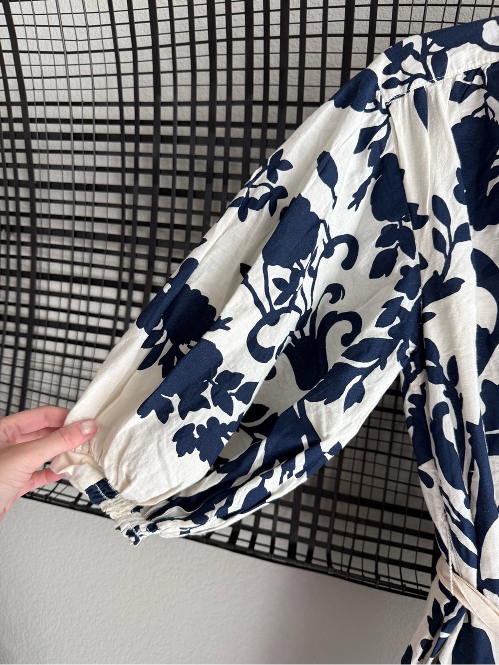 Anthropologie Maeve Mona Linen Blend Maxi Shirtdress - Picture 3 of 8